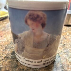 Chaleur Mug Shakespeare Speaks Romeo Juliet Designed By Brian David Coffee Mug